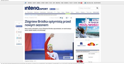Zbigniew Bródka optymistą przed nowym sezonem - sport.interia.pl_W500